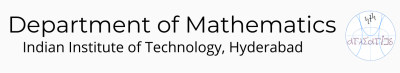 Department of Mathematics, IITH